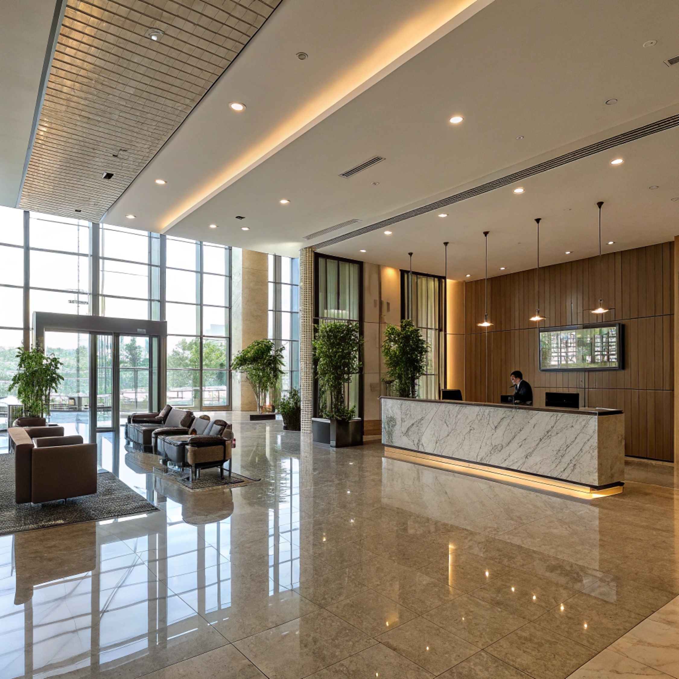 dame-el-lobby-y-recepci-n-de-un-moderno-hotel--lib